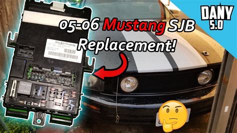 2007 for mustang replaced smart junction box location|Does your 05.